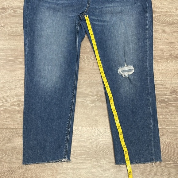 J. Crew Mercantile Skinny Jeans Raw Hem Style D401813 Size 35 - Picture 10 of 15